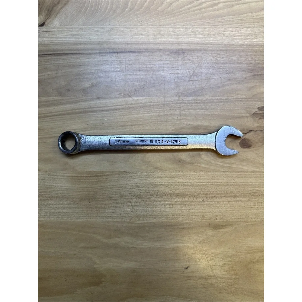 CRAFTSMAN Tools USA 14mm Metric Standard 12 Point Classic Combo Wrench 42918